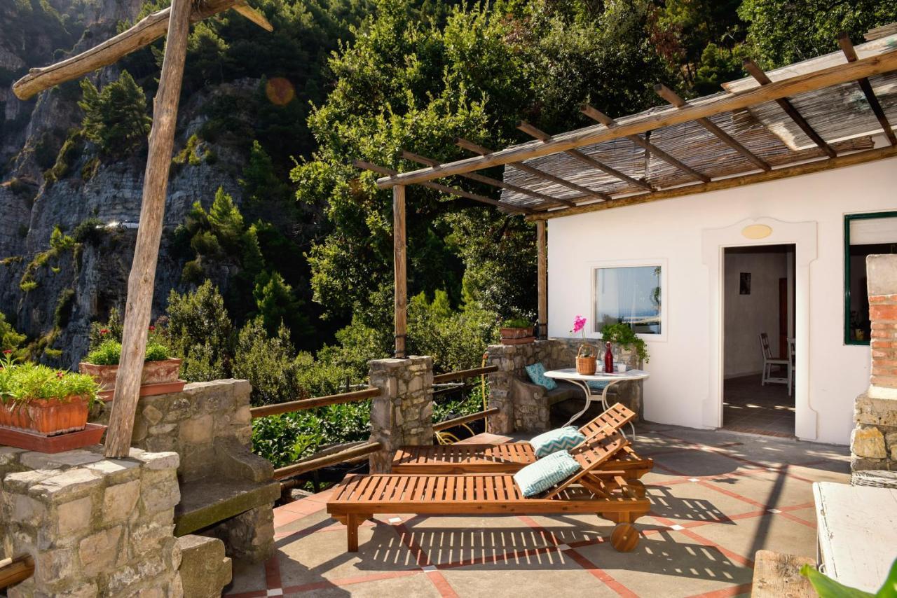 Villa Punta del Sole Positano Exterior foto