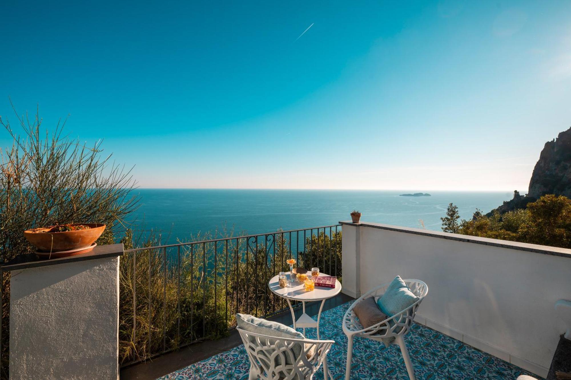 Villa Punta del Sole Positano Exterior foto