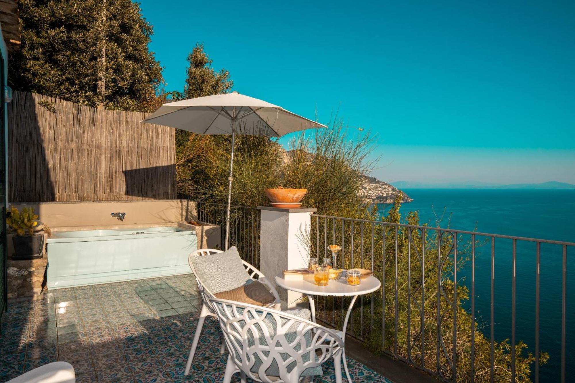 Villa Punta del Sole Positano Exterior foto