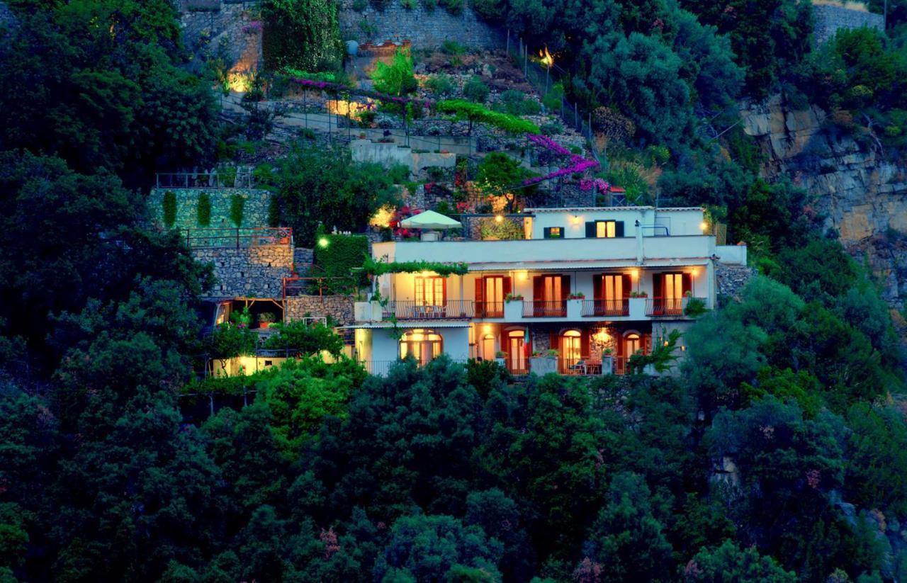 Villa Punta del Sole Positano Exterior foto